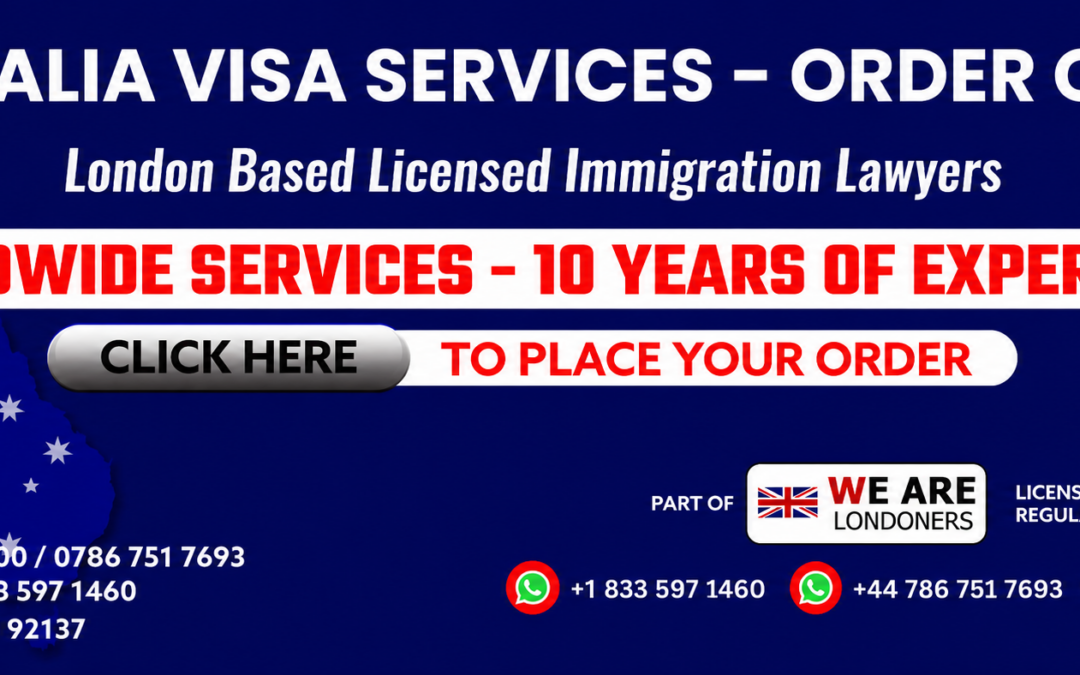 Australia Visa Services in Manchester